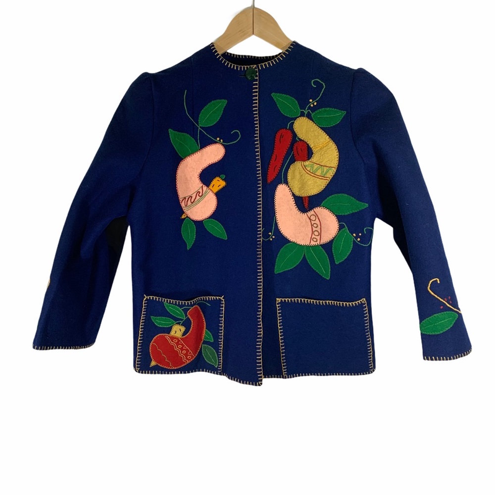 Vintage Wool Felt Jacket